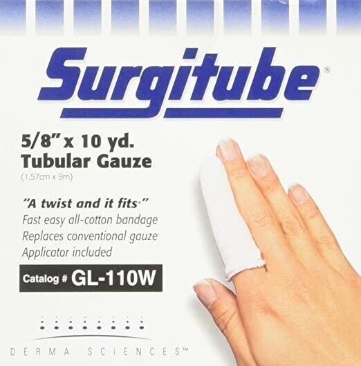 Surgitube Tubular Gauze With Applicator - 5/8'' x 10YDS