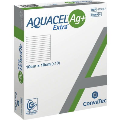 Aquacel Ag+ Extra - 4&#39;&#39; x 4&#39;&#39;