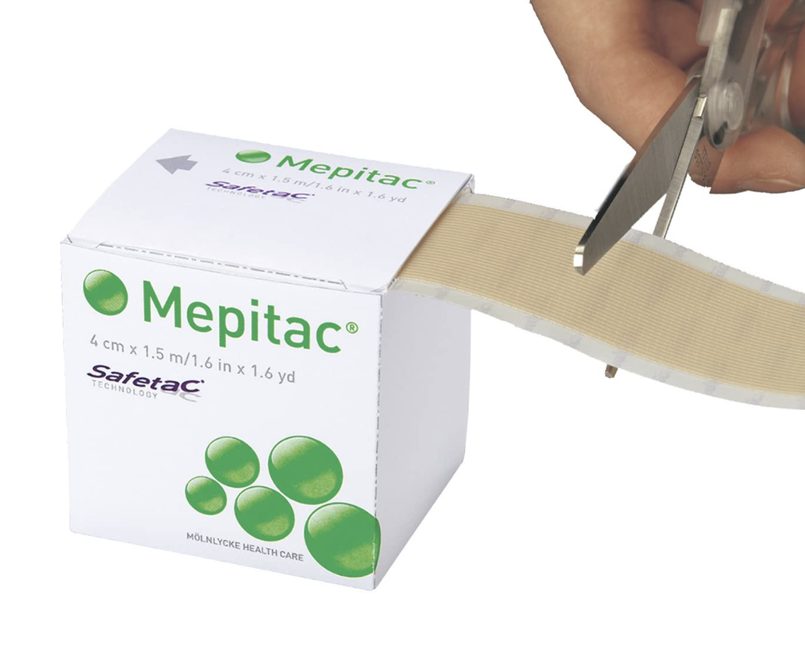 Mepitac Soft Silicone Adhesive Tape — 4cm x 1.5m