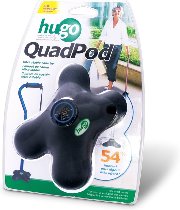 Hugo QuadPod Ultra Stable Cane Tip