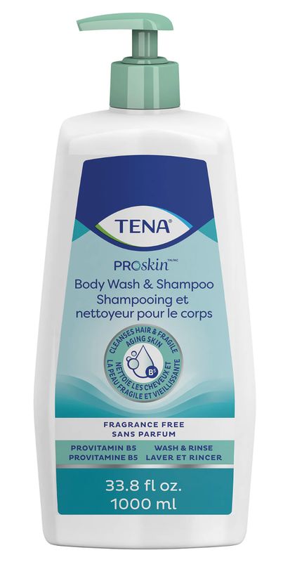 Tena Body Wash Shampoo - 1000ml