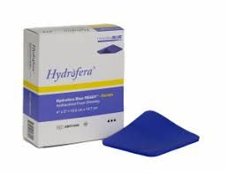 Hydrofera Blue Foam Ready-Transfer Antibacterial Dressing 4 x 5&quot; x 10/Box