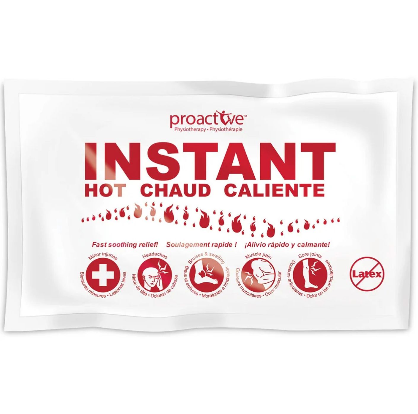 FULL CASE - 24/Box - Instant Hot Packs - 6&#39;&#39; x 10&#39;&#39;