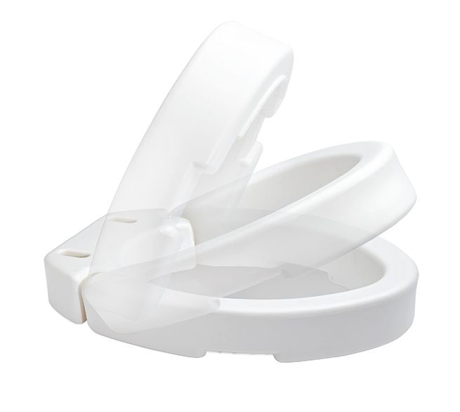 3.5&quot; Raised Toilet Seat (For Round Toilets)