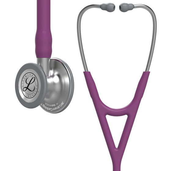 Littmann Cardiology IV Stethoscope — Standard Finish — Plum Tube