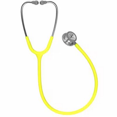 Littmann Classic III Stethoscope - Standard Finish Lemon Lime Tube