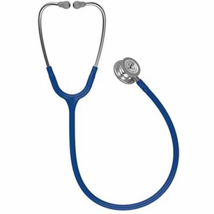 Littmann Classic III Stethoscope - Standard Finish Navy Blue Tube