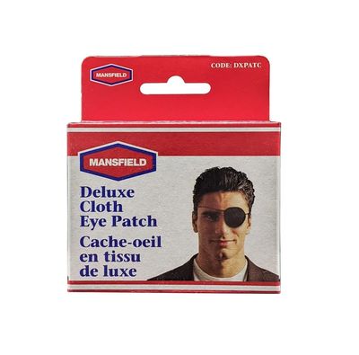 Deluxe  Eye Patch - Black Cloth