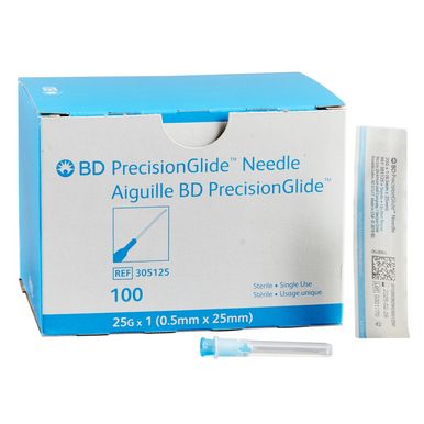 Needle 25g x 1''
