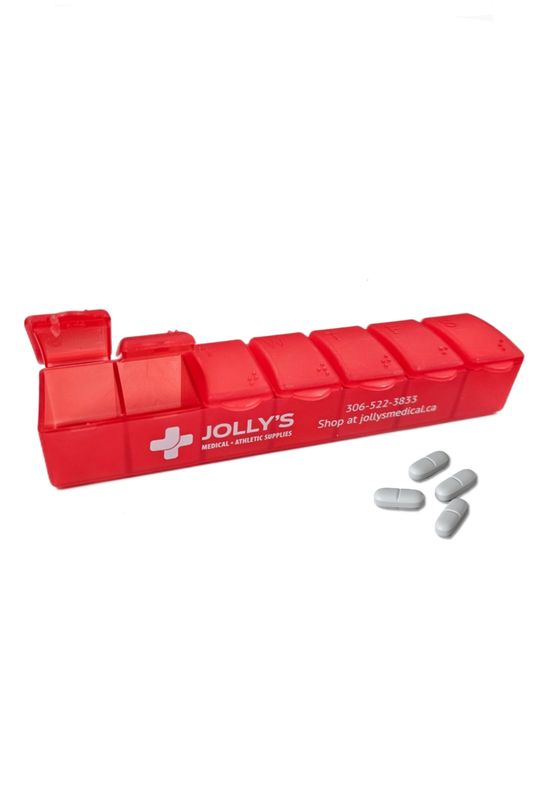 Jolly's Red Pill Container