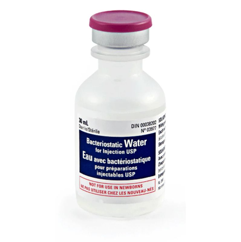 Bacteriostatic Sterile Water for Injection - 30ml