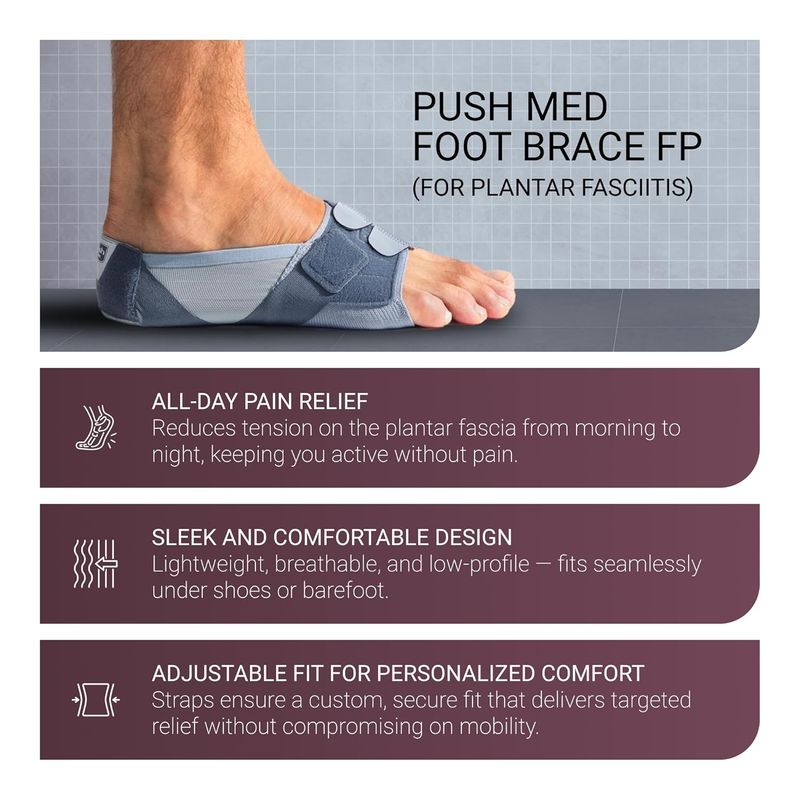 Push Med - Plantar Fasciitis Foot Brace