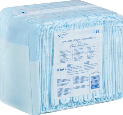 Blue Disposable Bed Pads (TENA Underpads)