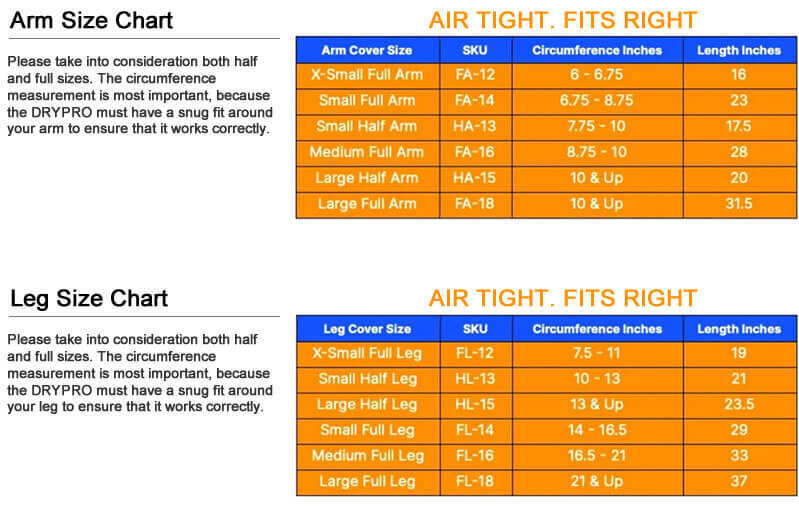 Dry Pro - Half Arm Protector