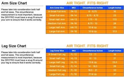 Dry Pro - Half Arm Protector
