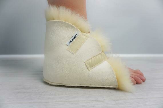 Genuine Sheepskin - Heel Protectors