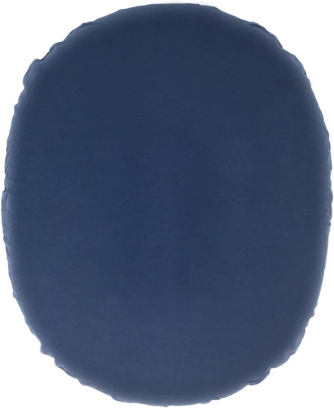 Eggcrate Ring Cushion with Navy Cover