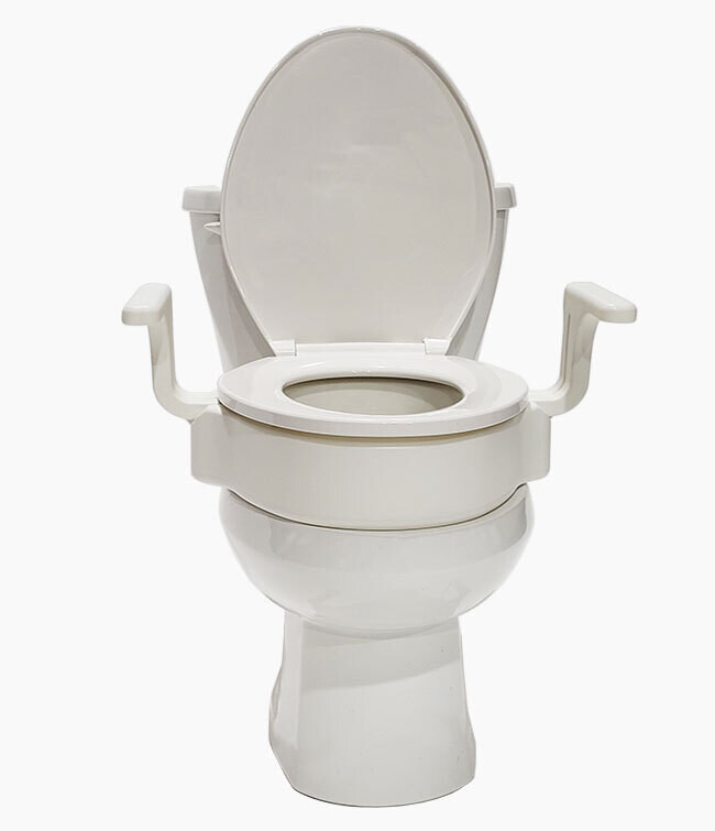 4'' Raised Toilet Seat With Arms