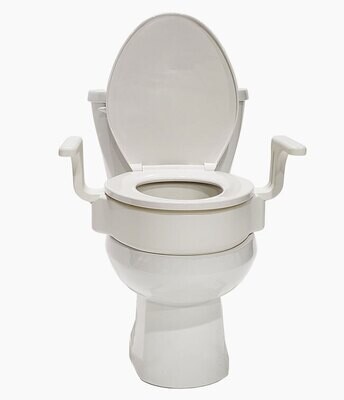 4'' Raised Toilet Seat With Arms