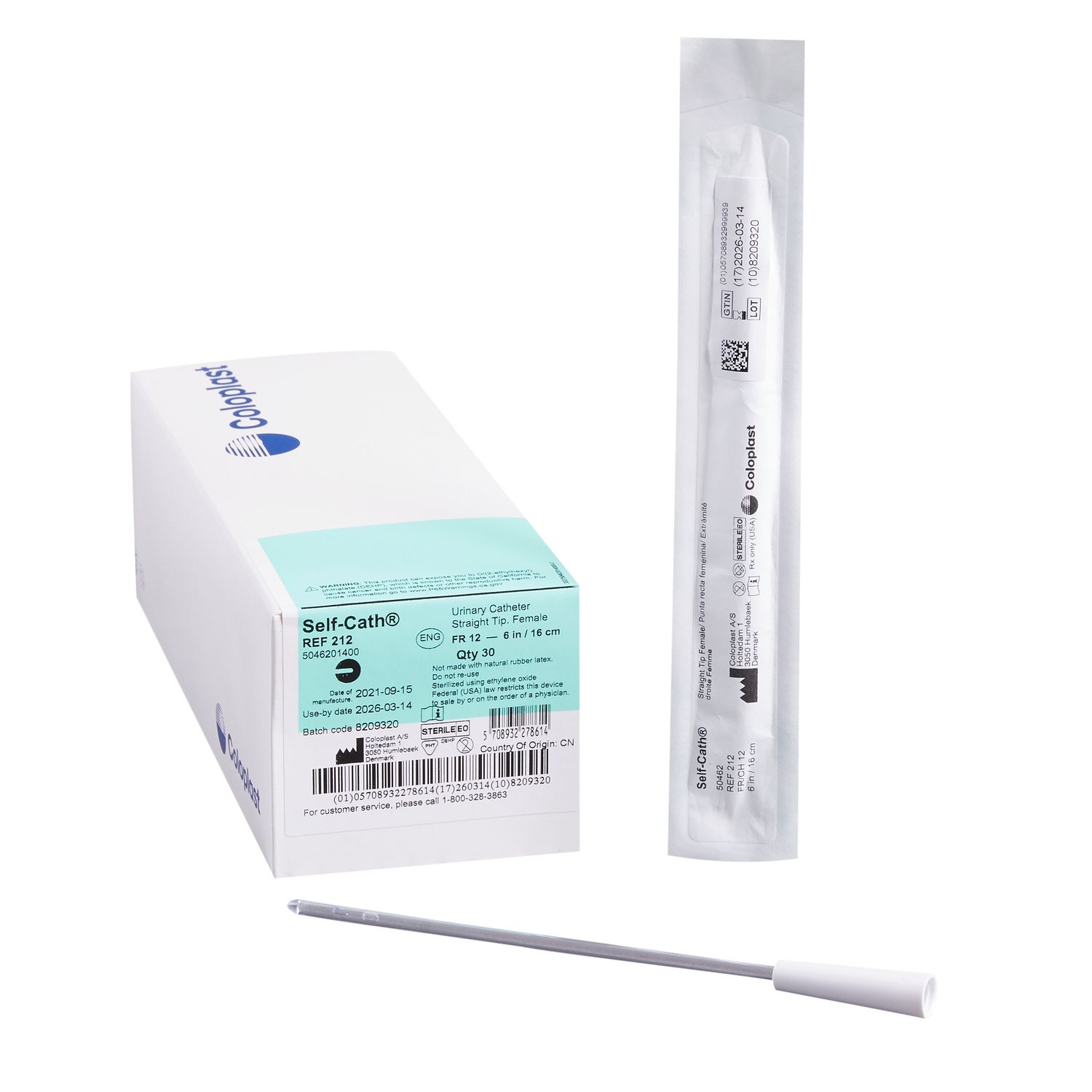 12 FR SelfCath Female Intermittent Catheter (212) - 30/Box 12 FR SelfCath Female Intermittent Catheter (212) - 30/Box