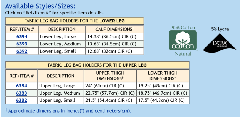 Upper Leg Bag Holder Medium