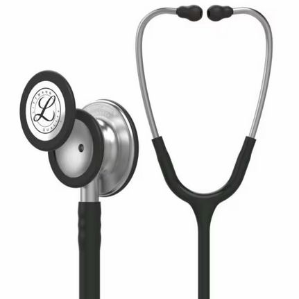 Littmann Classic III Stethoscope — Standard Finish — Black Tube