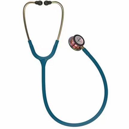 Littmann Classic III Stethoscope - Color Chest Piece Caribbean Blue &amp; Rainbow