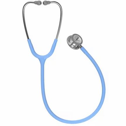Littmann Classic III Stethoscope - Standard Finish Ceil Blue Tube