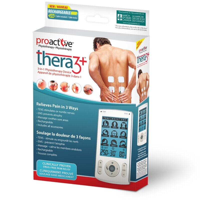 Thera 3-in-1 TENS / EMS / MASSAGE Machine
