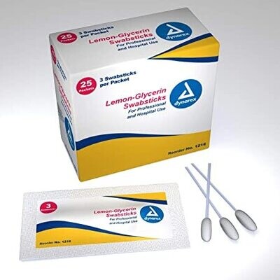 Lemon-Glycerin Swabsticks Lemon-Glycerin Swabsticks