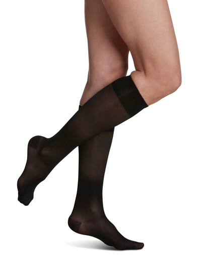 Sigvaris Compression Stockings - Women - Sheer - Calf High- 15-20mmHg