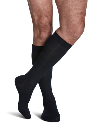 Sigvaris Compression Stockings - Men - Sea Island Cotton - Calf High - 15-20mmHg