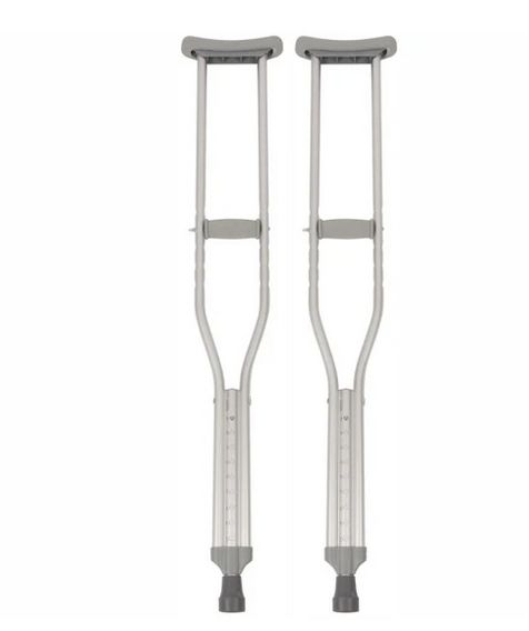 Medium Adult Crutches — 5' 2" to 5' 10"