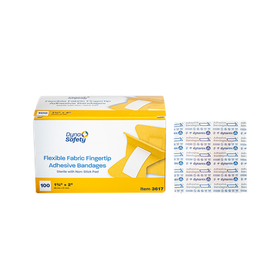 Dyna Safety Fabric Fingertip Bandages (Box of 100)
