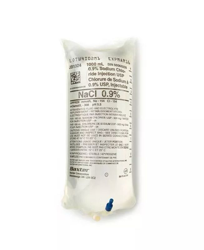 Saline Bag - 1000ml