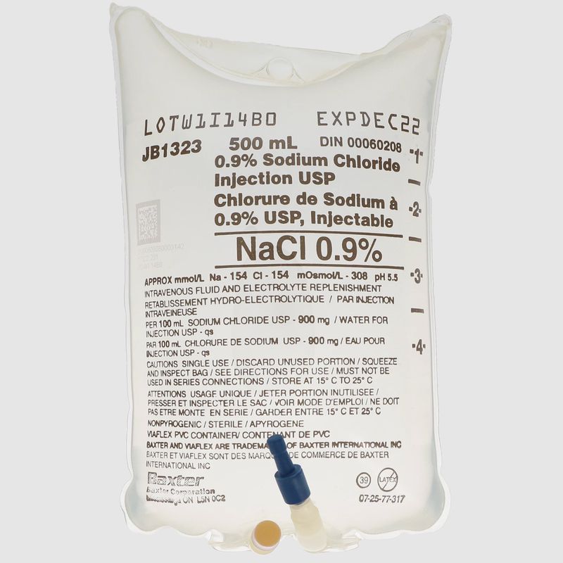 Saline Bag - 500ml