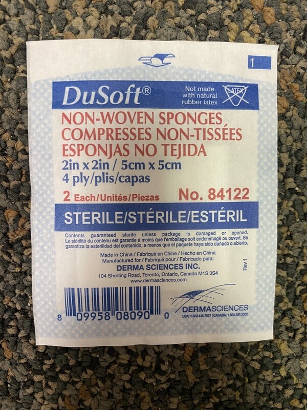 Sterile Non-Woven Gauze Sponges