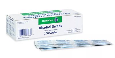 Alcohol Swabs (Box of 200)