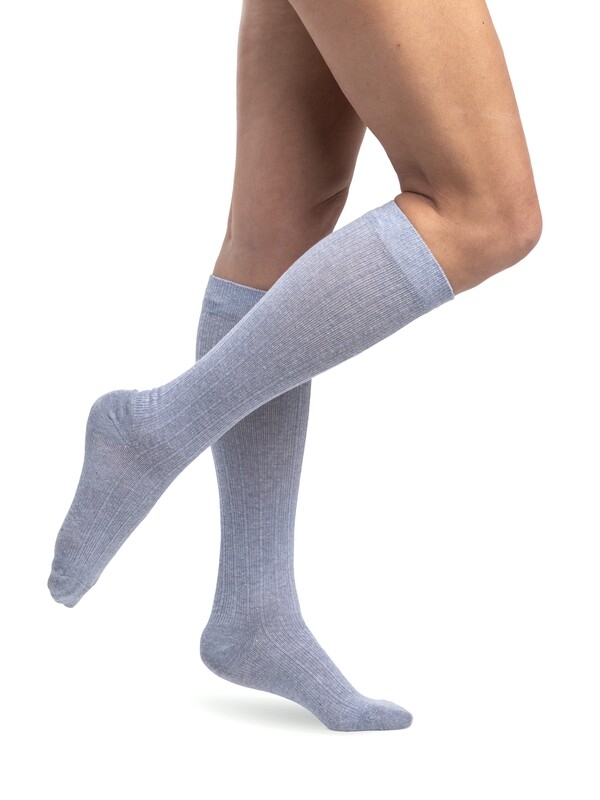 Sigvaris Compression Stockings - Women - Linen - Calf High - 15-20mmHg