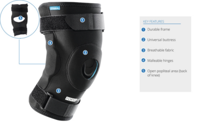 Ossur Form Fit Sleeve - Hinged/Metal Knee Brace