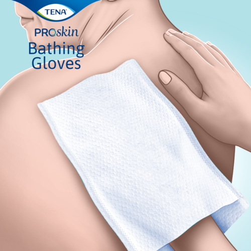 TENA Proskin Bathing Glove Scent-Free