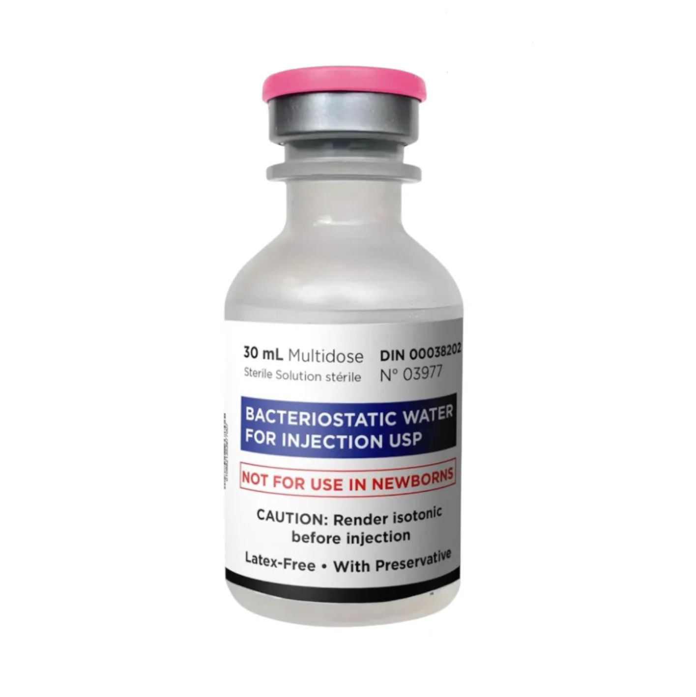 Bacteriostatic Sterile Water for Injection - 30ml