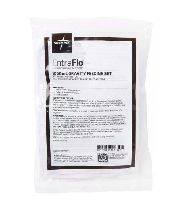 Entraflo Gravity Feeding Set