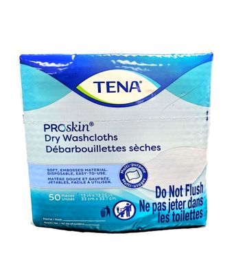 TENA Dry Wipes