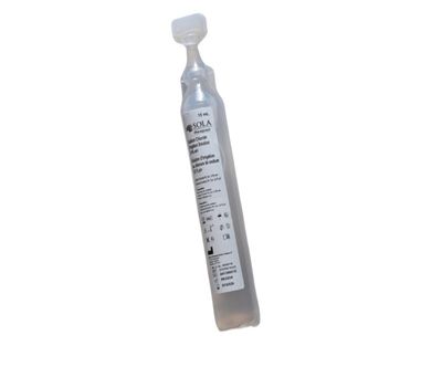 SOLA Single Dose Saline Vial - 15ml (Box of 25)