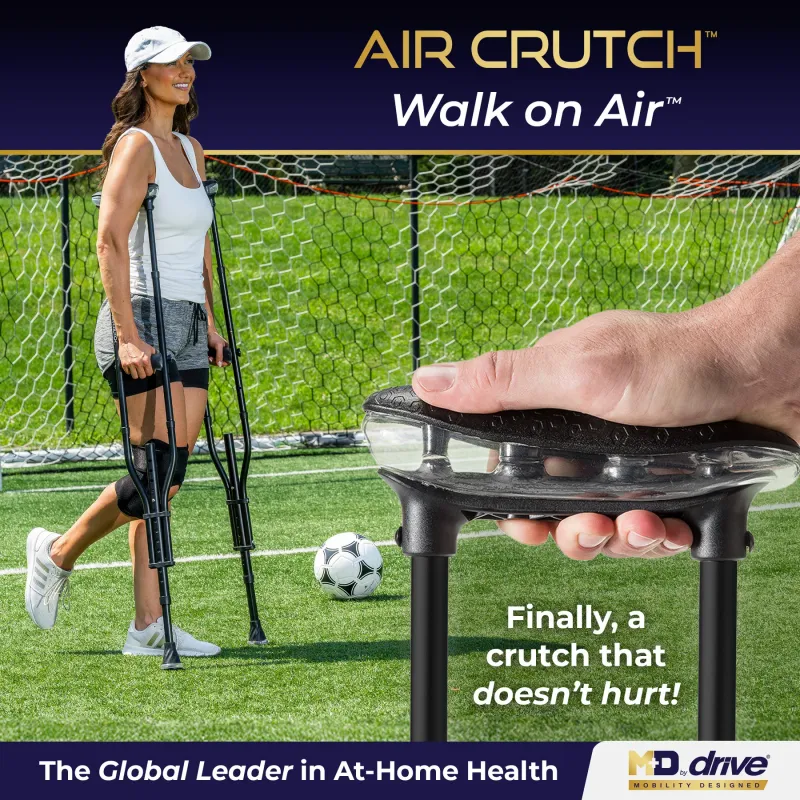 Drive MD-Air Crutch - Universal Size (4'7" - 6'7")