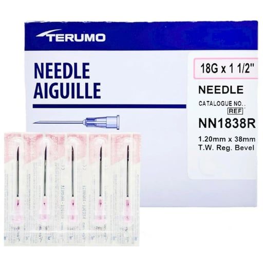 Terumo Blunt Fill Needle 18g x 1.5''