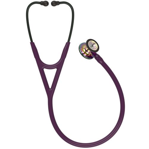 Littmann Cardiology IV Stethoscope — Rainbow Finish — Plum Tube