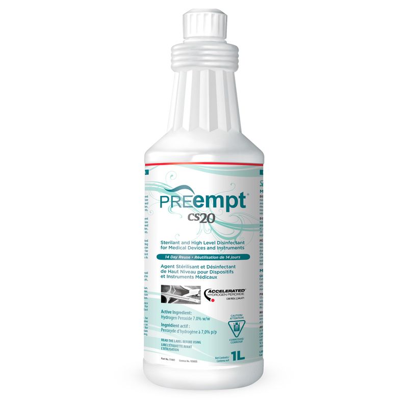 PREempt CS 20 — Instrument Disinfectant