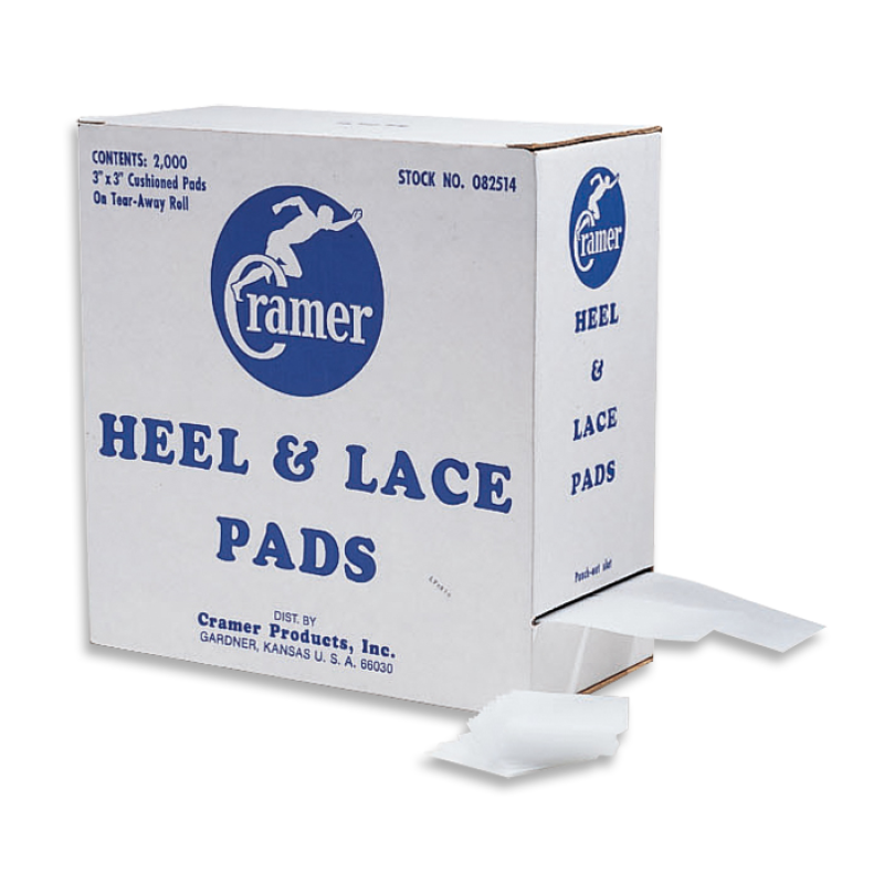 Cramer Heel & Lace Pads — 3" x 3"